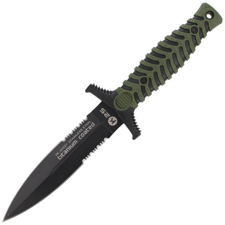 Nóż K25 / RUI Boot Knife BiColor Green 125mm (32207)
