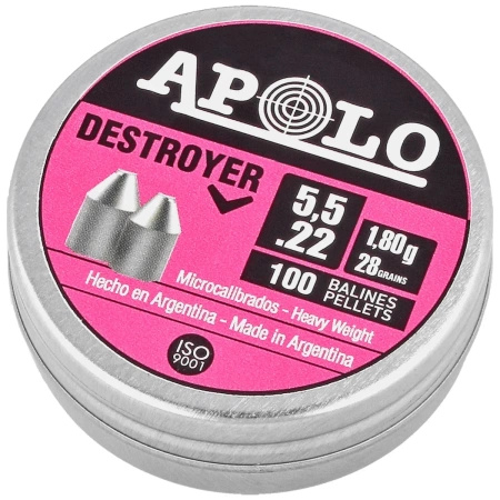 Apolo - Śrut Destroyer 5.5 mm, 100 szt. 1.80g/28.0gr (19901)