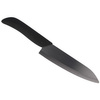 Nóż kuchenny Albainox ceramiczny Black, materiał Ceramic Zirconia, rękojeść rubber, ostrze gładkie, etui ochronne z polimeru, długość ostrza 153mm, waga 80g - 17283