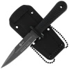 Nóż na szyję K25 Botero Neck Knife Black ABS, Titanium Coated (31898)