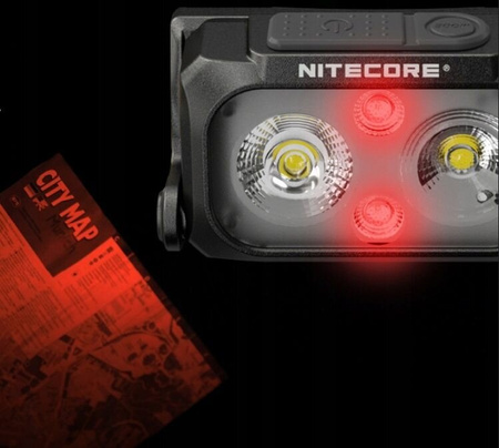 Latarka czołowa Nitecore NU25 400 lumenów