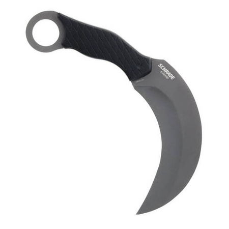 Schrade - Nóż Karambit Boneyard - AUS-8 - Czarny/Grafitowy - 1182504