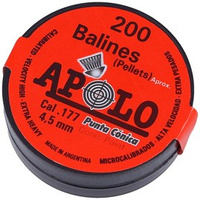Apolo - Śrut Conic 4.5 mm, 200 szt. 0.46g/7.1gr (10005)