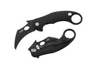 Nóż LionSteel L.E.One Karambit Black Aluminium, Chemical Black MagnaCut by Emerson Design (LE1 A BB)