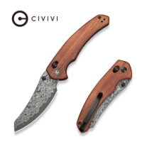 Nóż składany Civivi Sixgill Guibourtia Wood, Damascus by Gavko Knives (C24050-DS1)