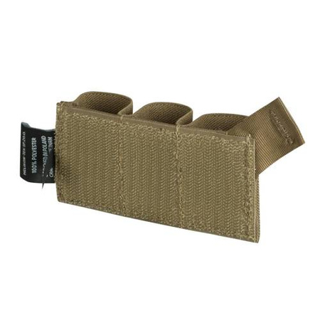 Helikon - Elastyczny insert na trzy magazynki pistoletowe Triple Elastic Insert - Coyote - IN-TEL-PO-11