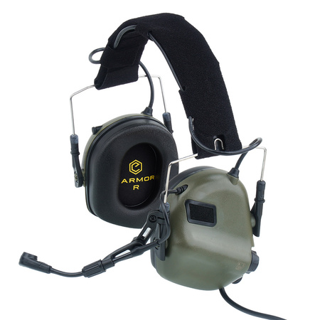 Zestaw słuchawkowy Earmor - M32 Tactical - Foliage Green