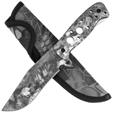 Nóż K25 Phyton Camo Black Phyton Aluminium, Camo Black Phyton 7Cr17Mov (32338)