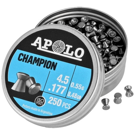 Apolo - Śrut Champion 4.5 mm, 250 szt. 0.55g/8.48gr (19002)