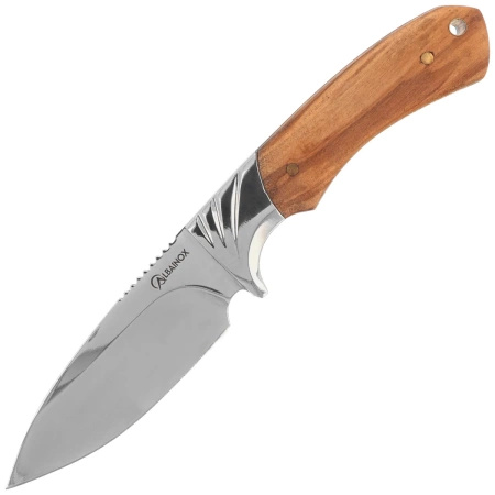 Nóż myśliwski Martinez Albainox Hunting Olive Wood, Mirror 3Cr13MoV (32272)