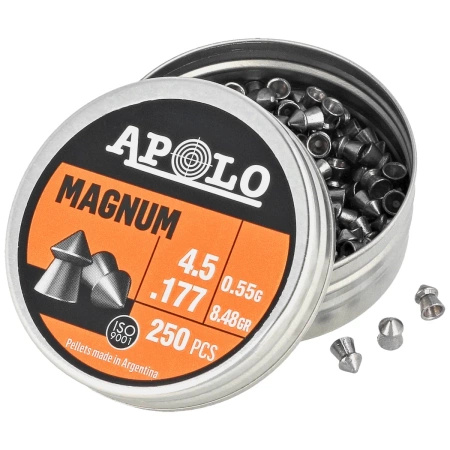 Apolo - Śrut Magnum 4.5 mm, 250 szt. 0.55g/8.48gr (12002)