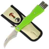 Nóż składany do grzybów Martinez Albainox Mushroom Green ABS, Satin 3Cr13Mov 72mm (18391)