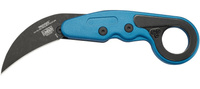 Nóż składany karambit CRKT 4041B - PROVOKE GRIVORY BLUE METALLIC