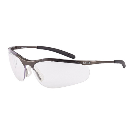 Okulary Ochronne Bolle Safety - CONTOUR Metal - Clear - CONTMPSI