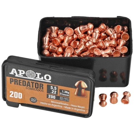 Apolo - Śrut Predator Copper 5.52 mm, 200 szt. 1.36g/21.0gr (19951-2)