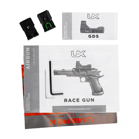 Umarex - Pistolet wiatrówka RaceGun Set 4,5 mm BB CO2