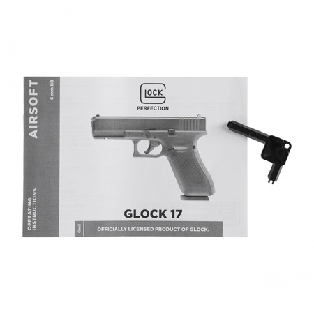 Glock - Replika pistolet ASG Glock 17 gen5 6 mm BB coyote