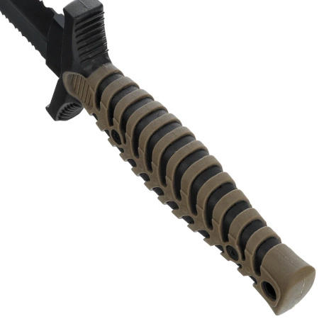 Nóż boot K25 Tactical Coyote ABS-Rubber, Titanium Coated (32206)