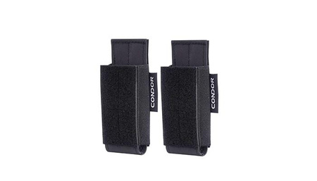 Condor - Ładownica na magazynek QD Pistol Mag Pouch - Czarna - 2 szt. - 221113-002