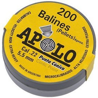 Apolo - Śrut Conic 5.5 mm, 200 szt. 0.84g/13.0gr (11005)
