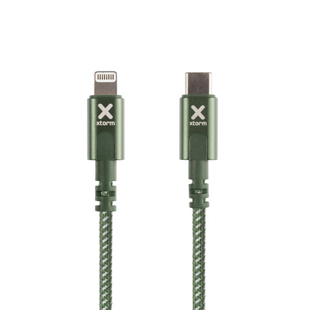 XTORM Kabel USB-C - Lightning MFI (1m ) zielony - XCX2032