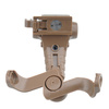 Earmor - Montaż nahełmowy ARC dla ochronników Mark 3 M16 Rail Mount Kit - Coyote Tan