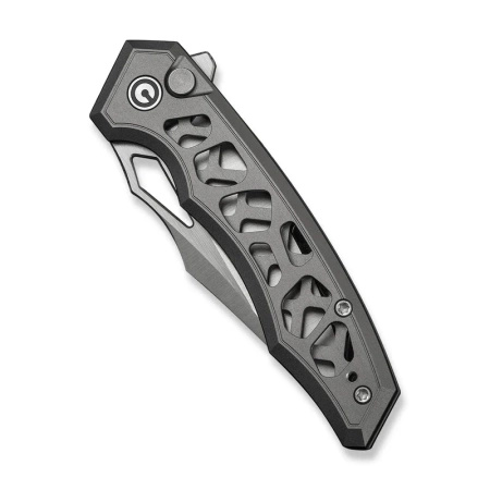 Nóż składany Civivi Anaaki Gray Aluminium, Satin Nitro-V (C24039-2)
