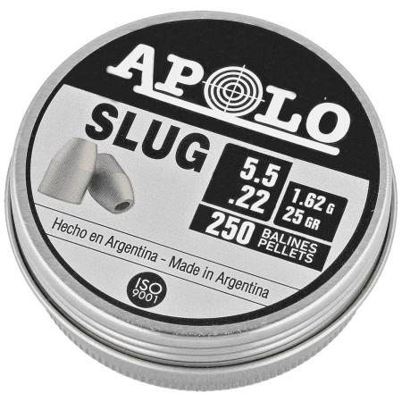 Apolo - Śrut Slug 25 5.5 mm, 250 szt. 1.62g/25.0gr (19301)