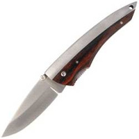 Scyzoryk Herbertz Top AISI 420 rękoj Wood/Metal brown Plain 110g 70 02/047/10 - 288611