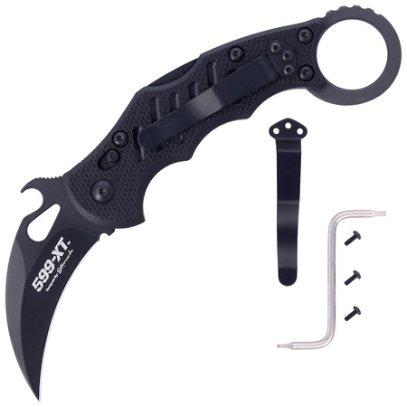 Nóż FOX Folding Karambit G10 Black (FX-599 XT)