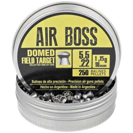 Apolo - Śrut Air Boss Domed Field Target 5.5 mm, 250 szt. 1.15g/18.0gr (30203)