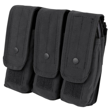 Ładownica Condor Triple AK, G36 Pouch - Czarny - MA33-002