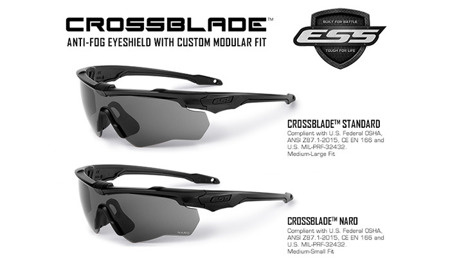 ESS - Okulary Balistyczne Crossblade One Clear - Przezroczysty - EE9032-09