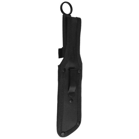 Nóż K25 Tactical Botero Tanto Black Rubber, Black Titanium 7Cr17Mov (31891)