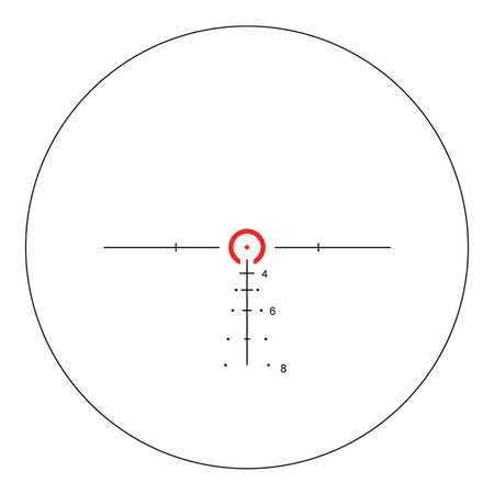 Vector Optics - Luneta biegowa LPVO Tauron 1-6x24 SFP - VTC-SMIL - Czarna - SCOC-49