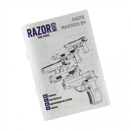 RazorGun - Pistolet wiatrówka RGun Maverick 84 4,5 mm BB CO2