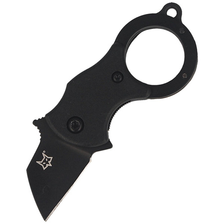 Nóż FOX Karambit Mini-TA Black FRN, Black Idroglider (FX-536 B)