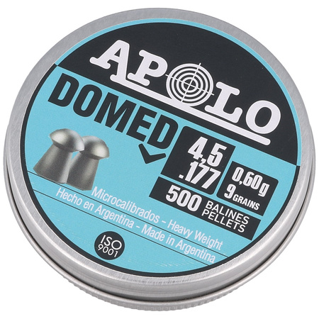 Apolo - Śrut Domed 4.52 mm, 500 szt. 0.60g/9.0gr (19913-2)