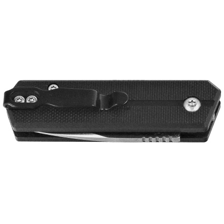 Nóż automatyczny Herbertz CJH Black G10, Satin AISI 420 (55028)