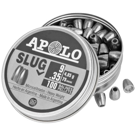 Apolo - Śrut Slug 75 9 mm, 100 szt. 4.85g/75.0gr (19307)
