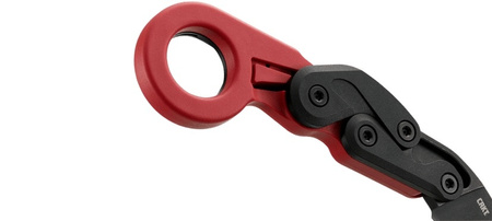 Nóż składany karambit CRKT 4041R - PROVOKE GRIVORY RED