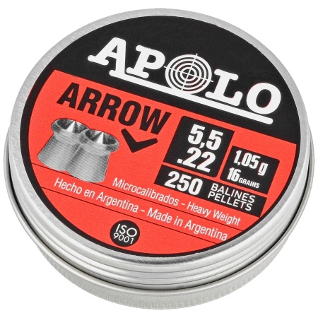 Apolo - Śrut Arrow 5.5 mm, 250 szt. 1.05g/16.0gr (19941)