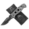 Nóż składany K25 RK-19221 Gray Rubbered Aluminium, Titanium-Coated 7Cr17Mov