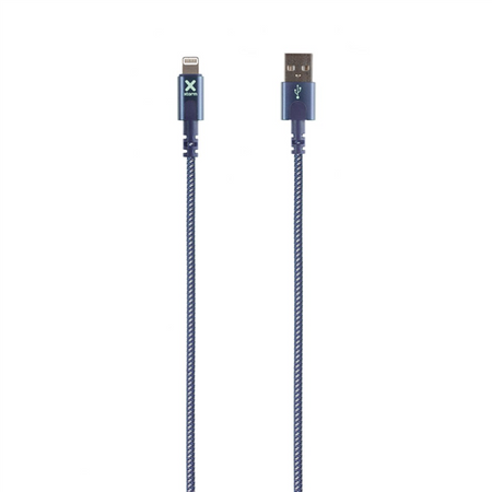 XTORM Kabel USB - Lightning MFI  (1m) niebieski - XCX2014