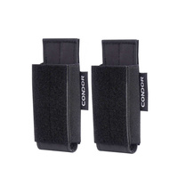 Condor - Ładownica na magazynek QD Pistol Mag Pouch - Czarna - 2 szt. - 221113-002