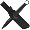Nóż K25 Tactical Botero Dagger Black Rubber, Black Titanium 7Cr17Mov (31892)