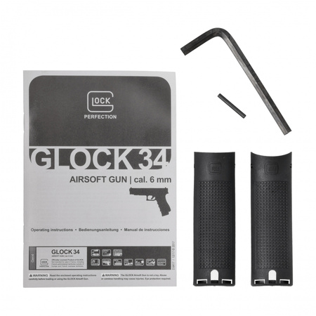 Glock - Replika pistolet ASG Glock 34 gen 4 Deluxe 6 mm