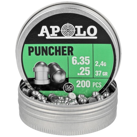 Apolo - Śrut Puncher 6.35 mm, 200 szt. 2.40g/37.0gr (19972)