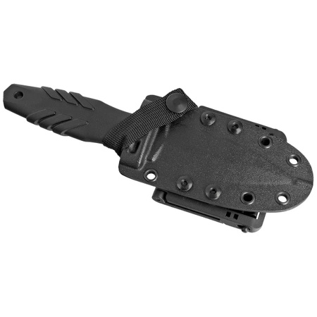 Nóż Fox FKMD Tactical Elementum Dagger Black PP + TPE, Black N690Co (FX-647)