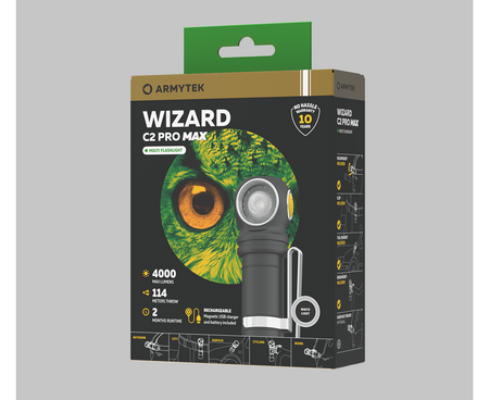 Latarka Armytek Wizard C2 Pro Max Olive White